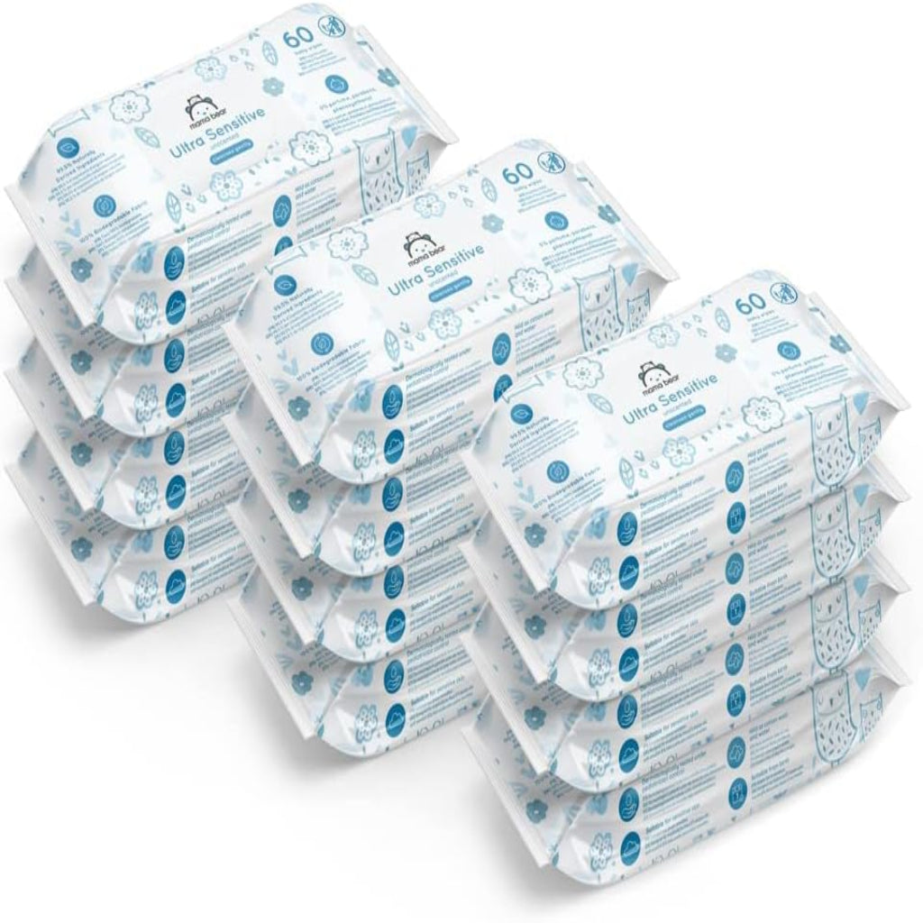 Mama Bear Ultra Sensitive Baby Wipes