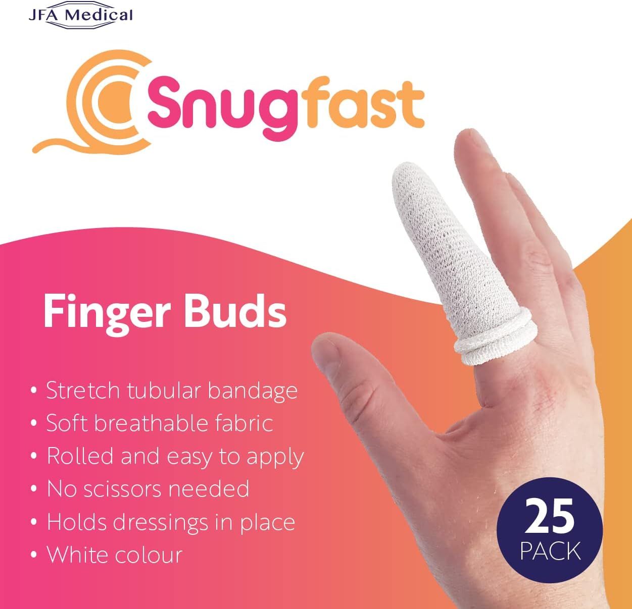 Finger Cots Buddies Tubular Bandage Dressings