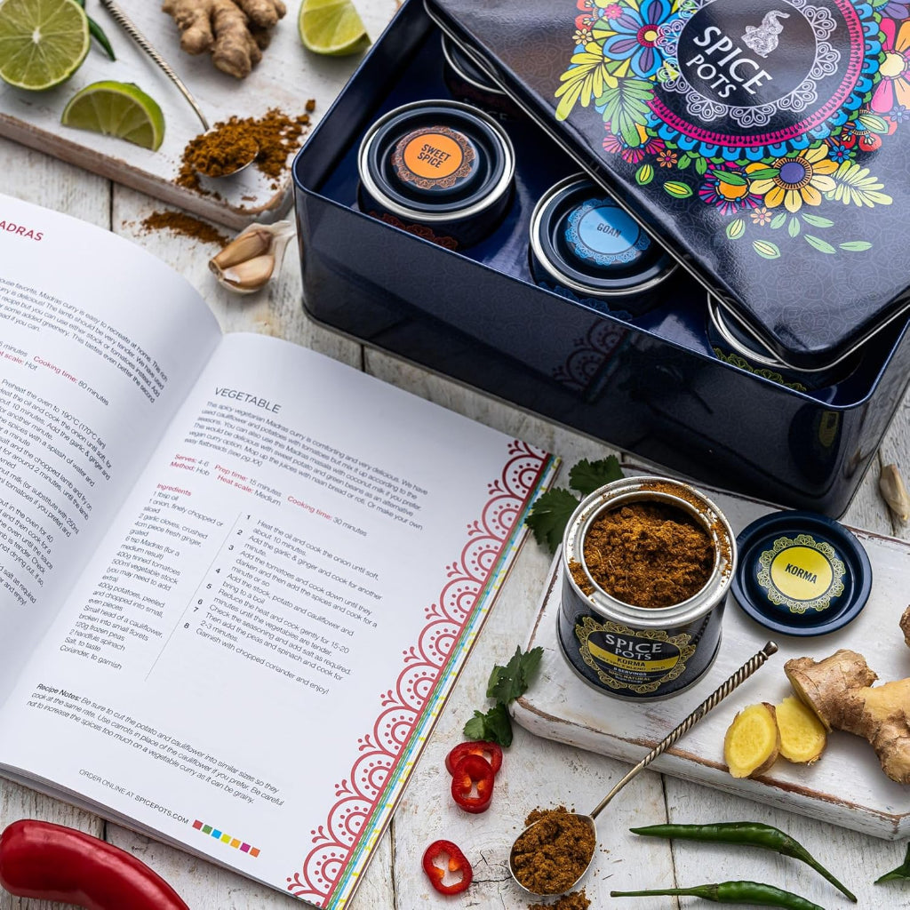 Indian Spice Box Gift Set